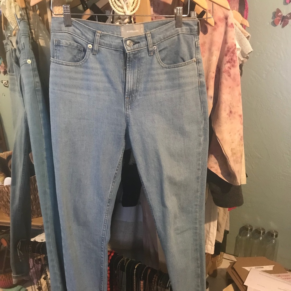 Everlane high rise skinny jean ankle